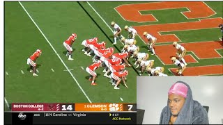 #CFB #CFBHighlights  Boston College Eagles vs. Clemson Tigers | 2020 College Football Highlights