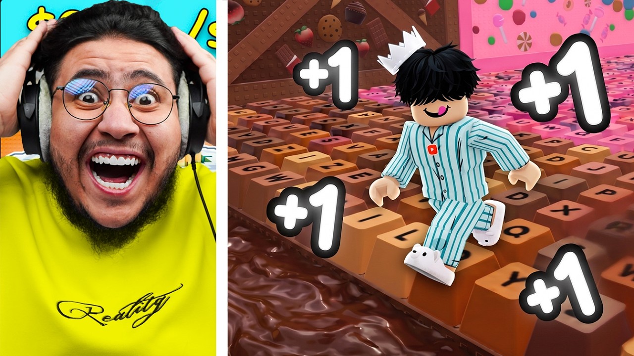ماب الكيبورد اسطوري!😍🔥 روبلوكس Roblox +1 Speed Keyboard Escape
