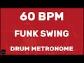 Funk Swing Drum Metronome Loop 60 BPM mp3