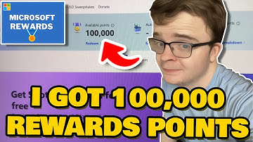 Free Microsoft Rewards Points the EASY way 😍 How to get 100K Free Microsoft Rewards Points 2025