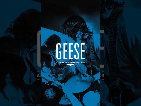 Geese Live at Third Man Records LP, recorded direct-to-acetate. Available for preorder now.