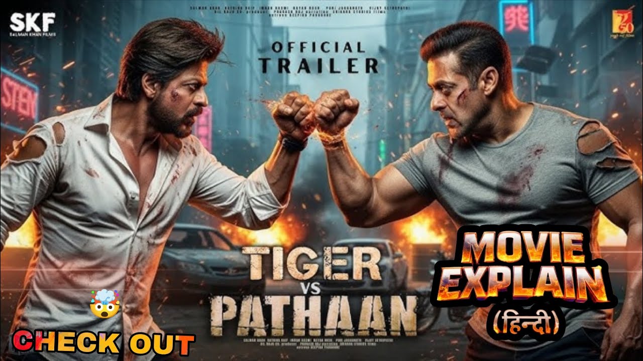 TIGER VS PATHAAN - Official Trailer । Salman Khan। Shah Rukh Khan MOVIE ...
