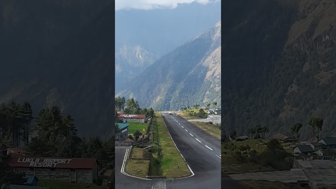 TAKEOFF FROM LUKLA !! AMAZING AND BREATHTAKING !!