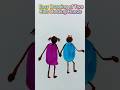 Easy Drawing of Two Kids Holding Hands #trending #viralvideo #shorts #shortsfeed #youtubeshorts