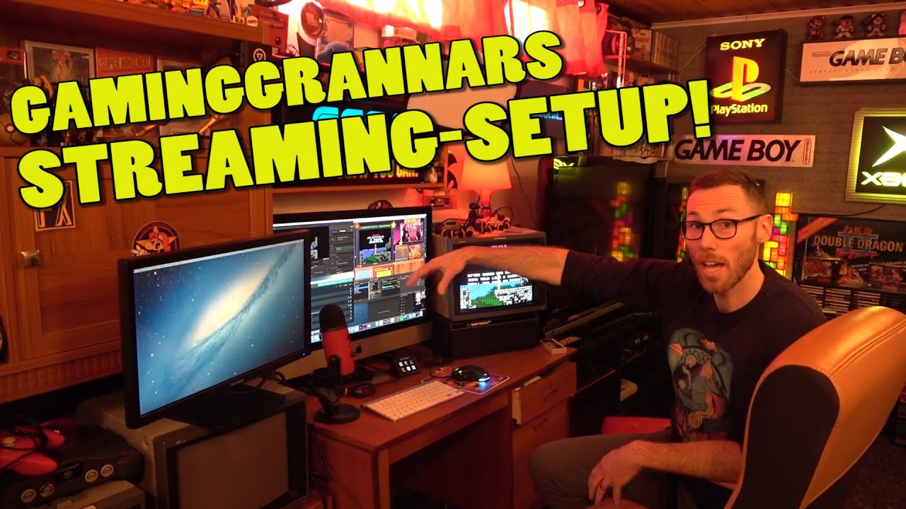 VÅR STREAMING-SETUP  -  GamingGrannar