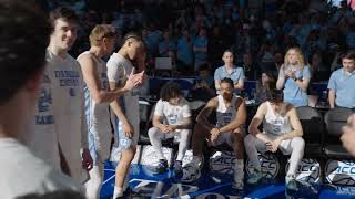 Information Inside UNC's Starting Five Intros at ACC Basketball Tournament Update