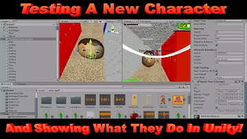 Baldi New Character Test In Unity