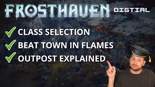 Starting Frosthaven Digital - Class and Scenario 1 Walkthrough