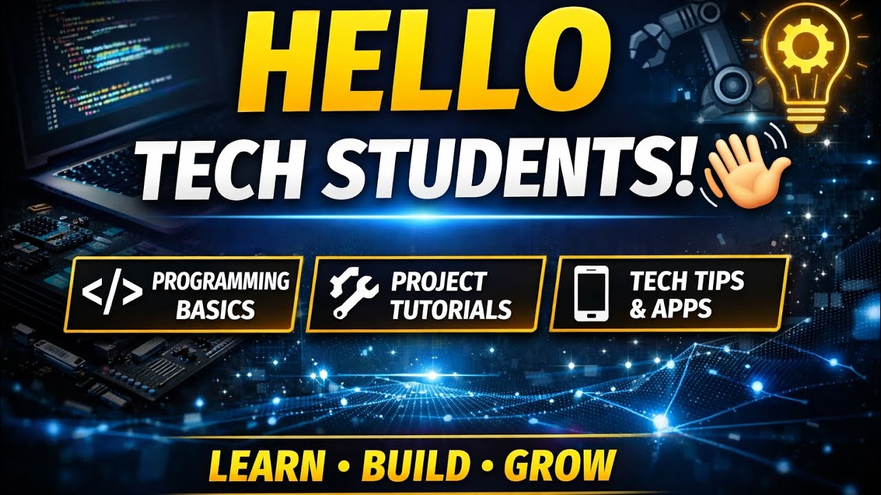 Tech Simplified India | Channel Intro for Tech Students #TechChannel# ...