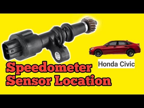 Speedometer Sensor Location of Honda Civic - YouTube