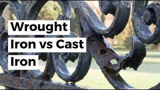 Famous Wrought Iron vs Cast Iron Profile