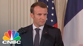 French President Emmanuel Macron: We Want To Fix Situation With Iran | CNBC