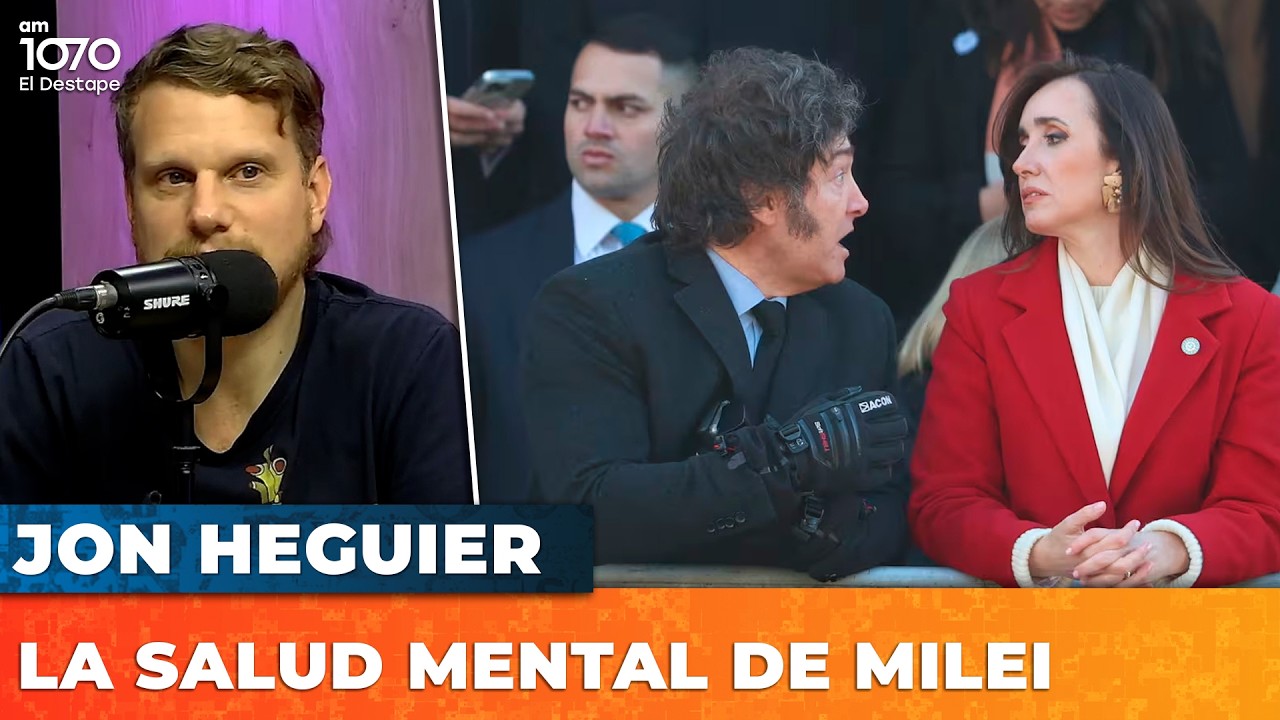 ►Villarruel alertó sobre la salud mental de Milei por "persecuciones imaginarias"