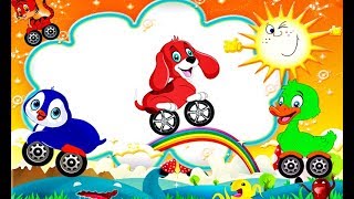 Animals car game for kids Repair and Racing - Monster Truck game | Video for toddlers #truckgame screenshot 2