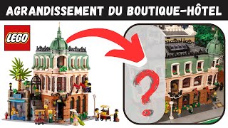 J'ai agrandi le boutique-hôtel de Lego