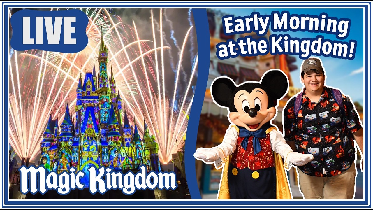 🔴Live: Magical Morning at Magic Kingdom! - Rides & Updates - Disney World Livestream