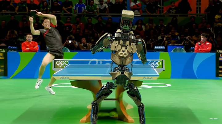 Table Tennis Robot vs Human, Who Wins? | NOT Real Incredible Wonder Studio Ai ~ Robots at Olympics? - DayDayNews