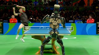 Table Tennis Robot vs Human, Who Wins? | NOT Real Incredible Wonder Studio Ai ~ Robots at Olympics? screenshot 4