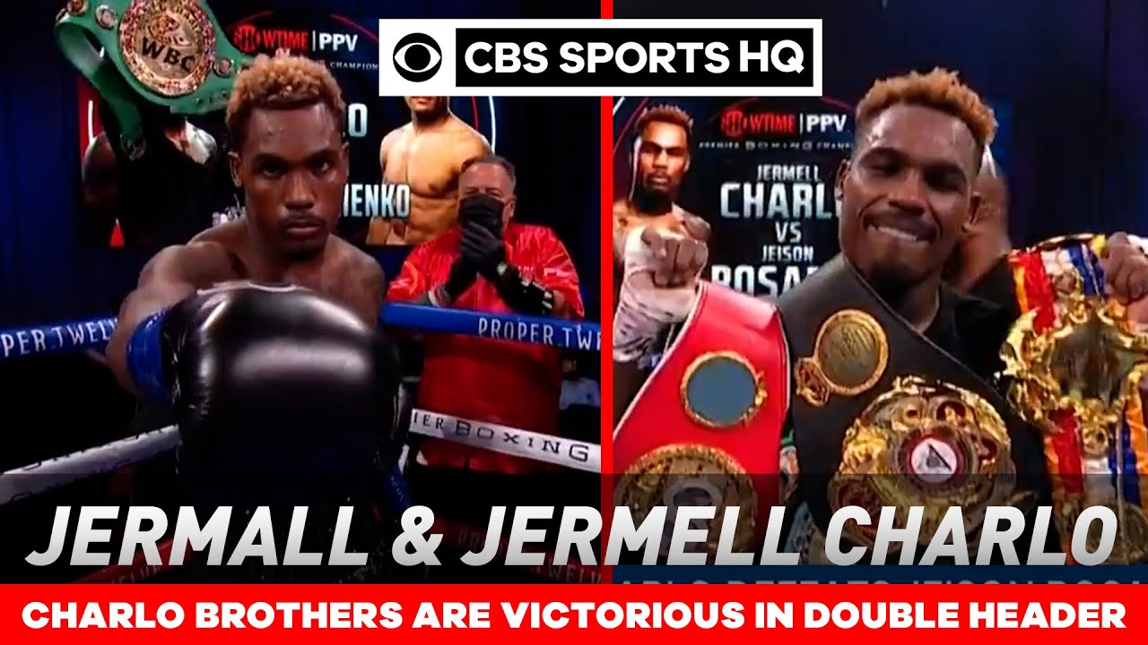 Charlo brothers fight recaps Jermell and Jermall succeed in first PPV main events CBS Sports HQ