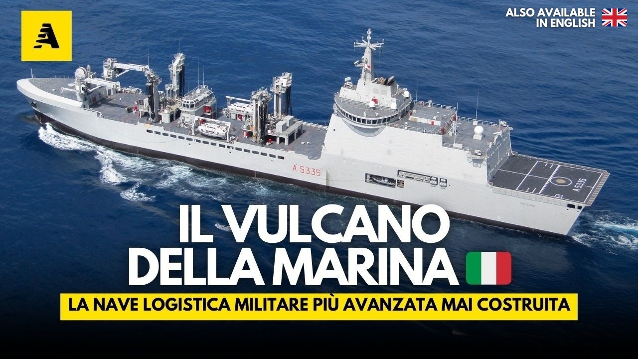 Tutti i SEGRETI della NAVE logistica più AVANZATA della MARINA MILITARE 🇮🇹