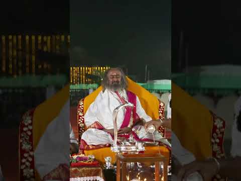 Over 250,000 people soak in the ancient chants of Rudram at @thebangaloreashram @artofliving