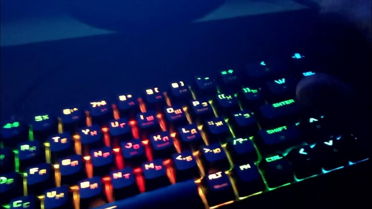 Саундтест клавиатуры ZET GAMING Immortality mini - YouTube