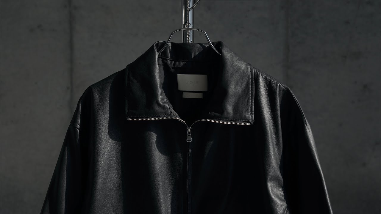 The ultimate leather jacket | YOKE - YouTube