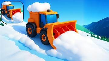 Clean Snow 3D - Gameplay Walkthrough - Winter Cleanup Challenge! (iOS, Android)
