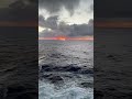 Pacific Ocean Sunrise on Koningsdam Cruise Ship 🚢🌊😊 #hollandamerica #koningsdam #shorts