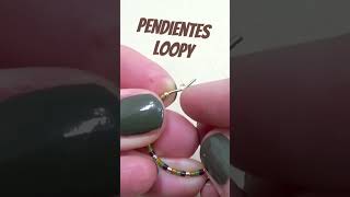 Aprende a hacer estos sencillos pendientes 1 minuto #Pendientes #Tutorial #ComoHacer #manualidades