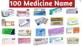 100 Common Medicine Name Vocabulary In Engilsh | Medicine Name List | Medical Vocabulary