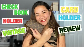 Louis Vuitton Checkbook And Card Holder Review- Love Sue 