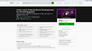 95% Off Unity: Learn Android Game Development by Recreating Games Coupon