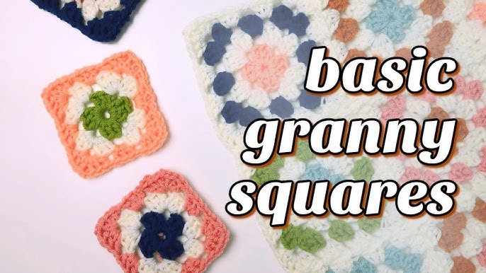 Multicolor Granny Squares - moogly