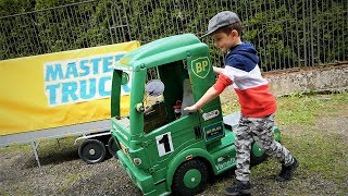 Master Truck 2019 Electric Mercedes Truck for Kids carwash