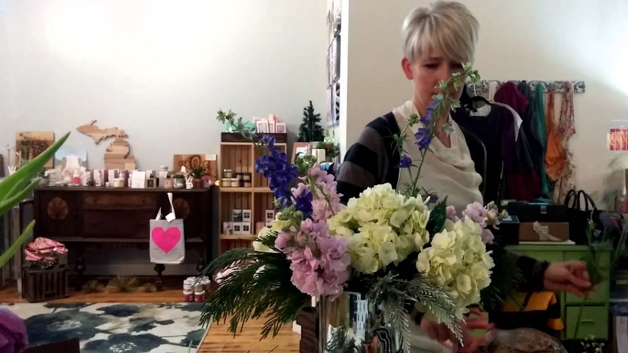 Posh Petals Arrangement Time Lapse