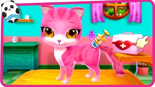 Kitty Love - My Fluffy Pet - Learn How to Care & Play with Kitty -  Pet Care Games for Kids screenshot 1