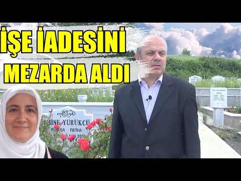 KHK'LI ÖĞRETMEN İŞE İADESİNİ 2 YIL SONRA MEZARINDA ALDI. "HAKKIMIZI HELAL ETMİYORUM"