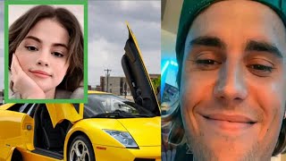 Selena Gomez sent a 'Thank you' message to Justin Bieber for her yellow Lamborghini 🚗