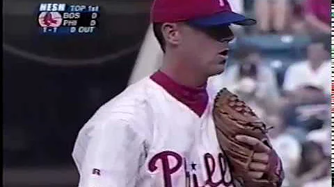 1998 Phillies vs Boston   Steve Avery vs Carlton Loewer Incomplete