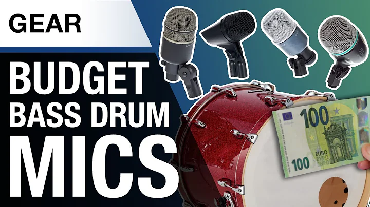 Best Budget Kick Drum Mic | Kick Drum Mic Comparison | AKG, t.bone, EV, Superlux | Gear Demo