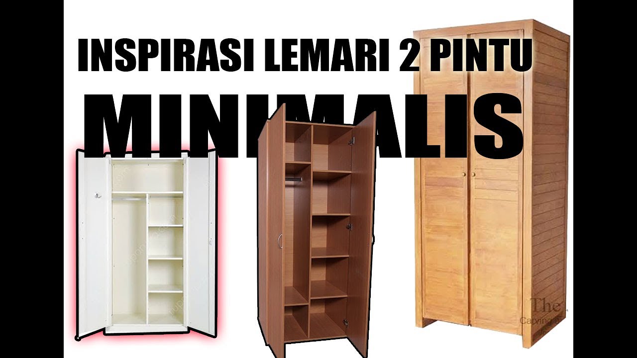 17 IDE Lemari  2  Pintu  Minimalis  Modern Lemari  Pakaian 