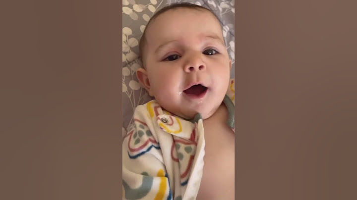Cute baby saying mama ❤❤