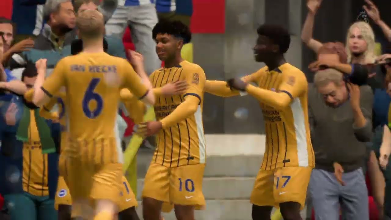 Man United 0-1 Brighton | Premier League Highlights 25/26 Career Mode 