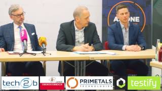 Tech2B Pressekonferenz Primetals Business Factory