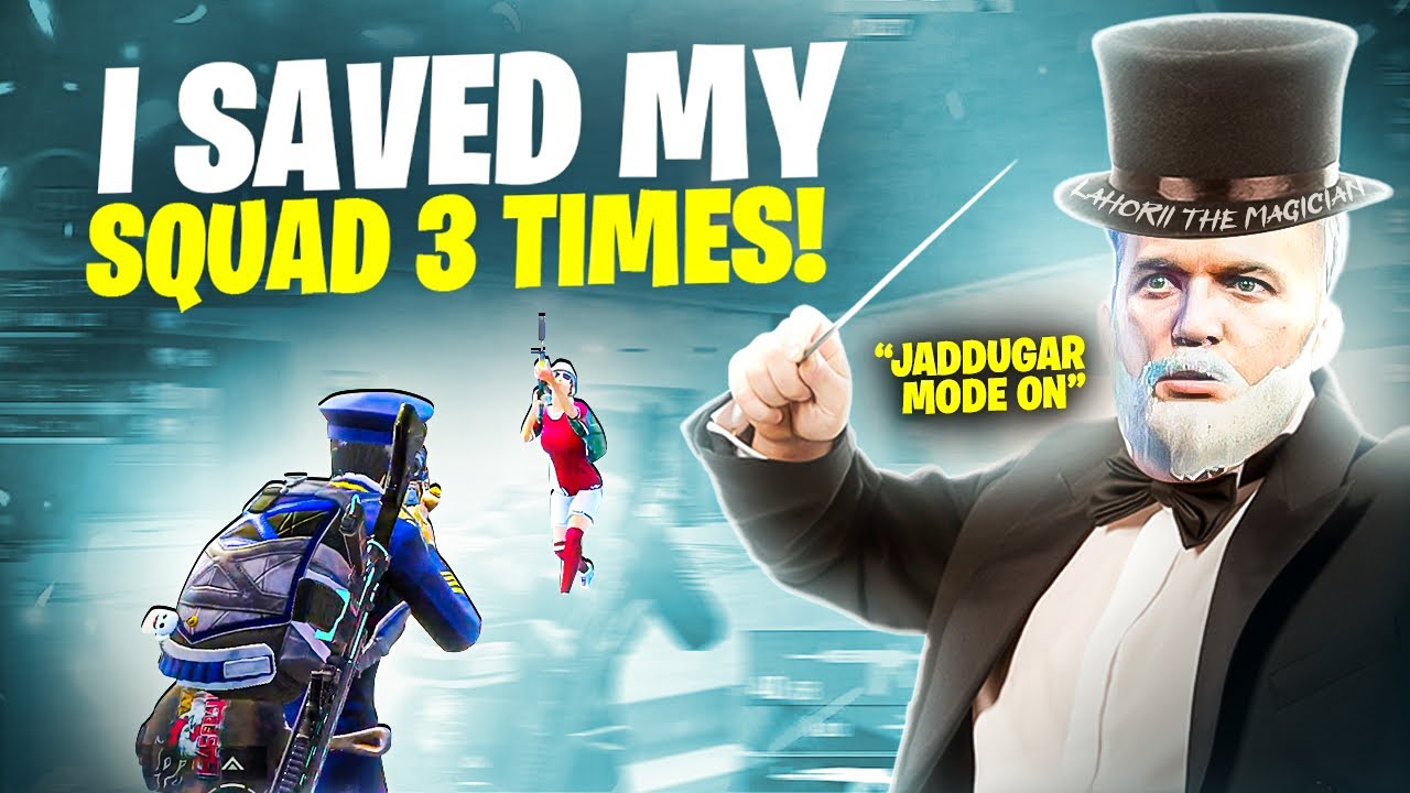 I Saved My Squad 3 Times 🥵| Jaadu Mode On 🥶| Funny Highlights 😂MrKhan302