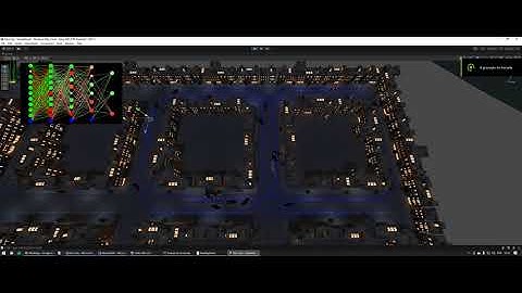 Mad App Driver - training neural network using genetic algorithm in Unity 3D