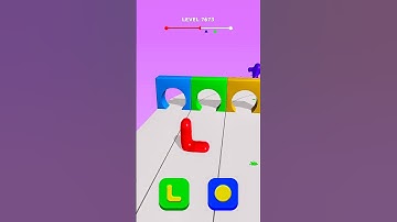 Best Fun Game Ever(blob Shifter 3D) Level-7673 #games #shorts #gameplay #trending