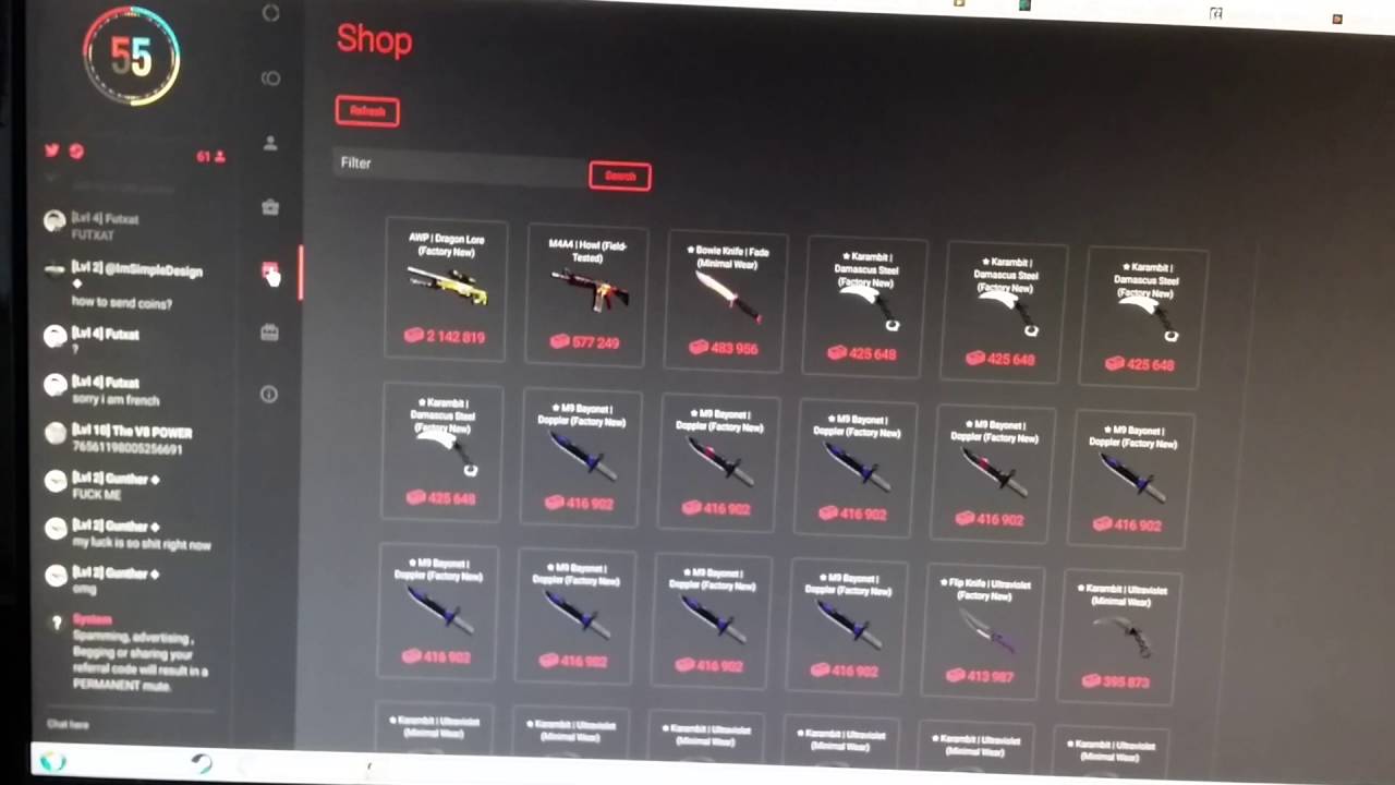 CSGO REFERRAL CODE FREE csx55.com - YouTube