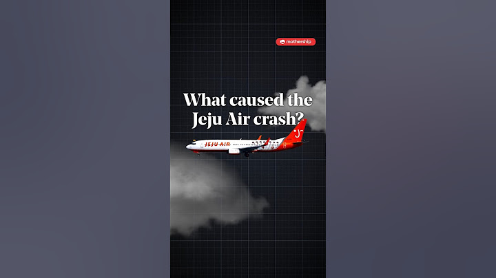 What caused the Jeju Air plane crash?
